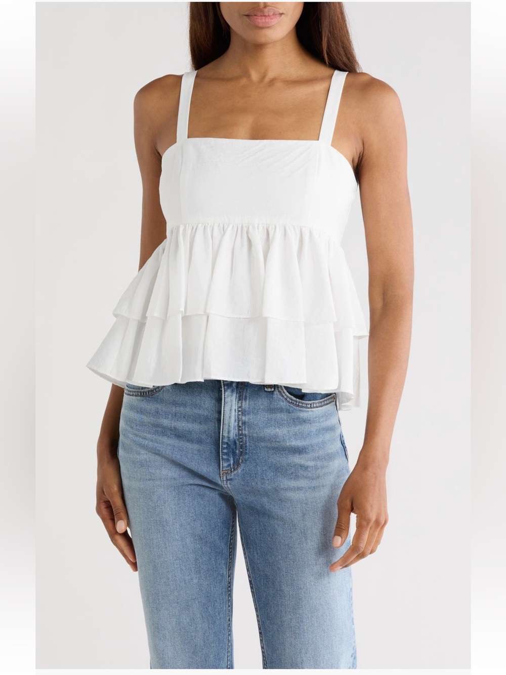 Cing a Sept Lilwen Tiered Smocked Top